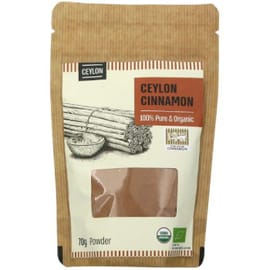 100% קינמון ציילוני. כ-70 ג'