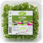 עלה ירקרק קטן ויפה, טעמו כטעם הוואסבי, אך עדין יותר. עשיר בויטמינים A,B,C,E