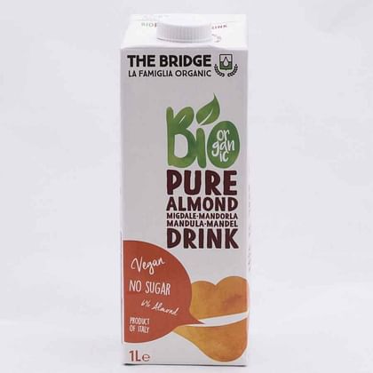 משקה שקדים 6% אורגני - THE BRIDGE במתיקות מעודנת ליטר