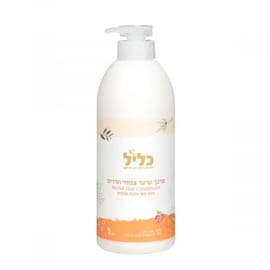 1 ליטר. עשוי מחומרים טבעיים תמציות צמחים המזינות ומטפחות את עור הקרקפת