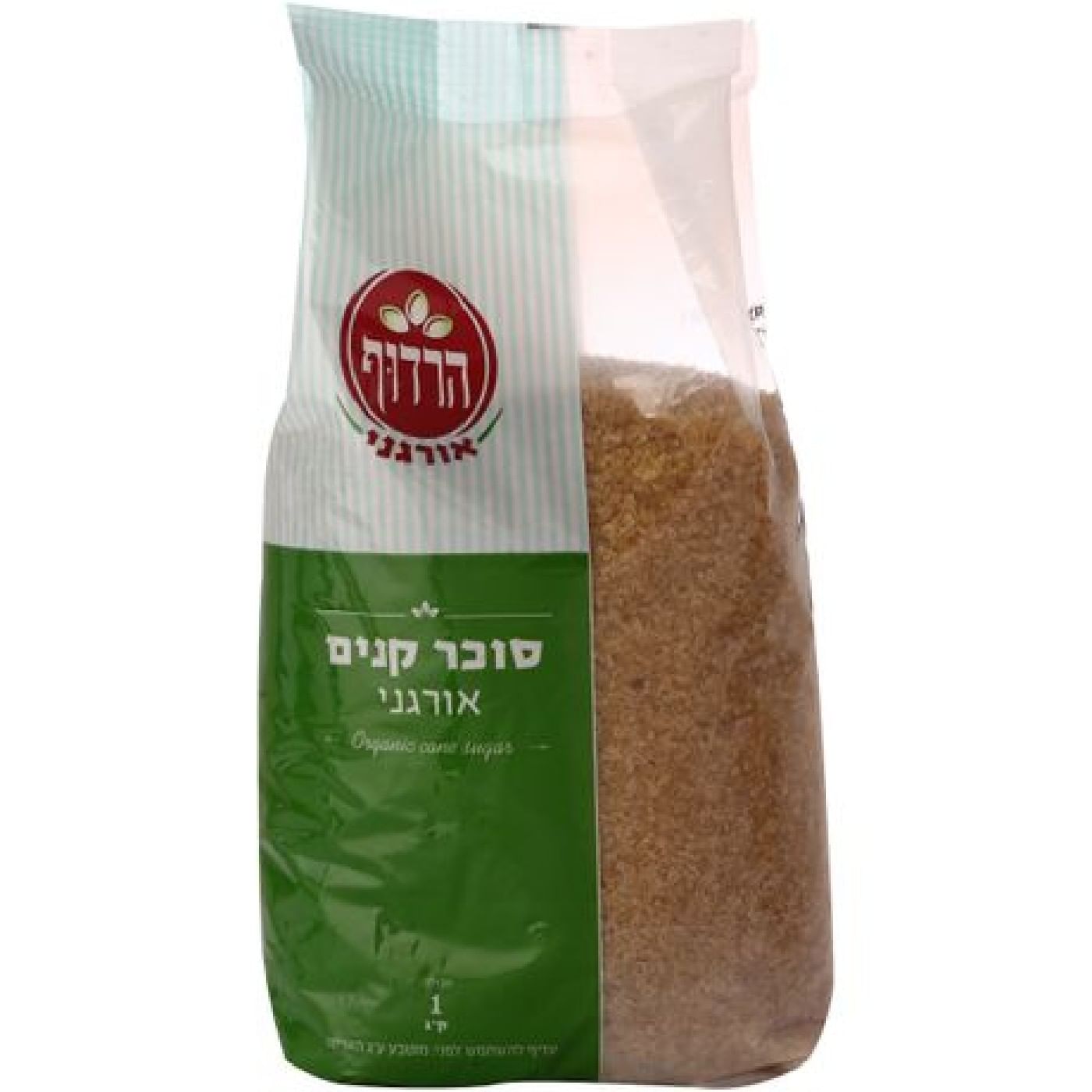 סוכר קנים חום אורגני השדה