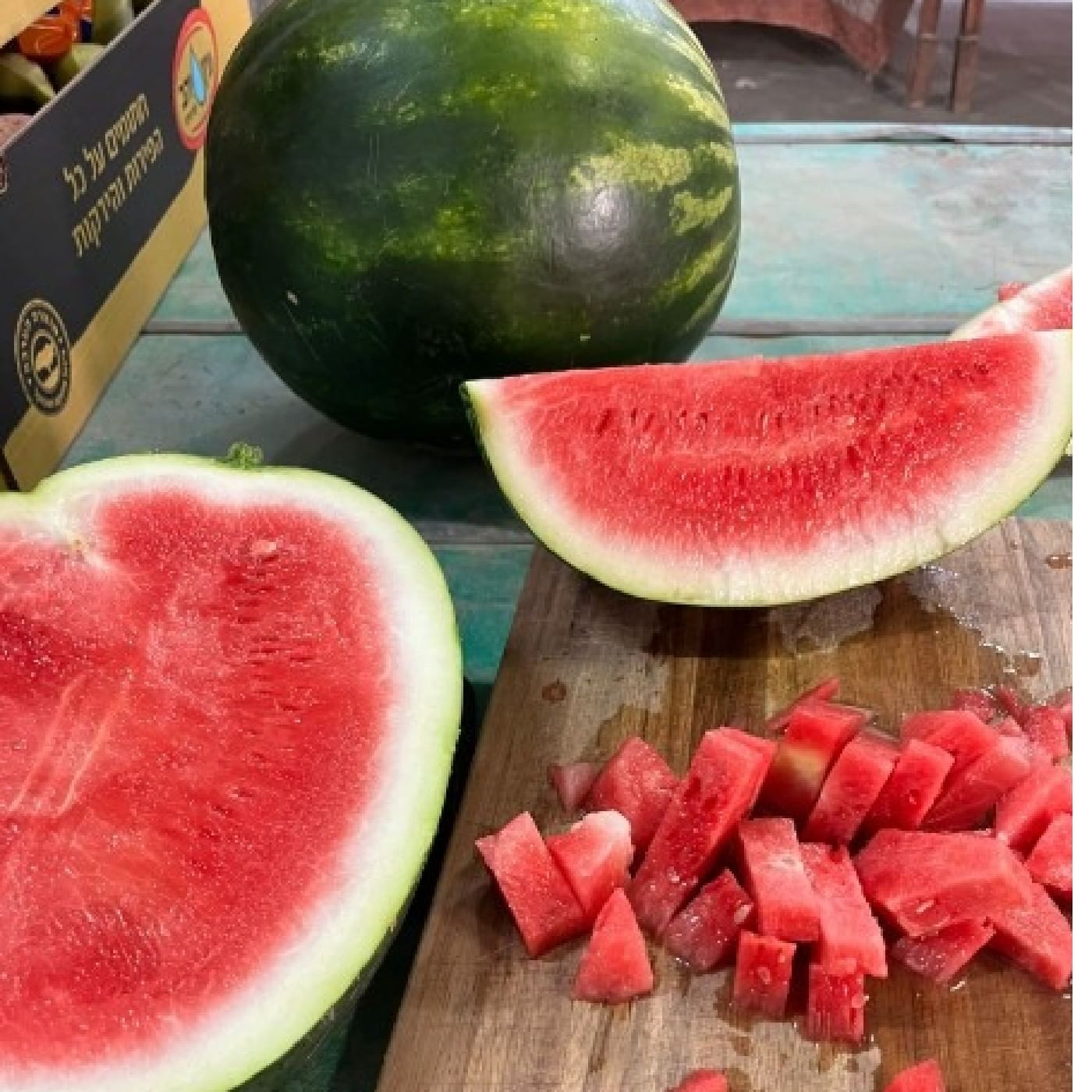 אבטיח אורגני קטן