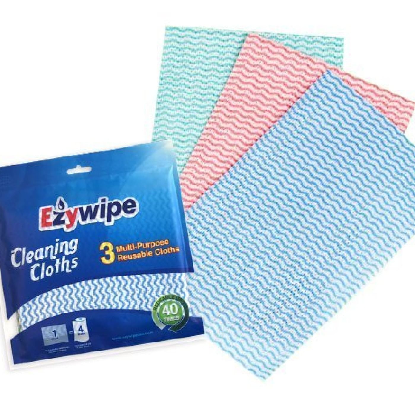 מארז 3 מטליות ניקוי טבעיות רב תכליתיות ומתכלות למטבח