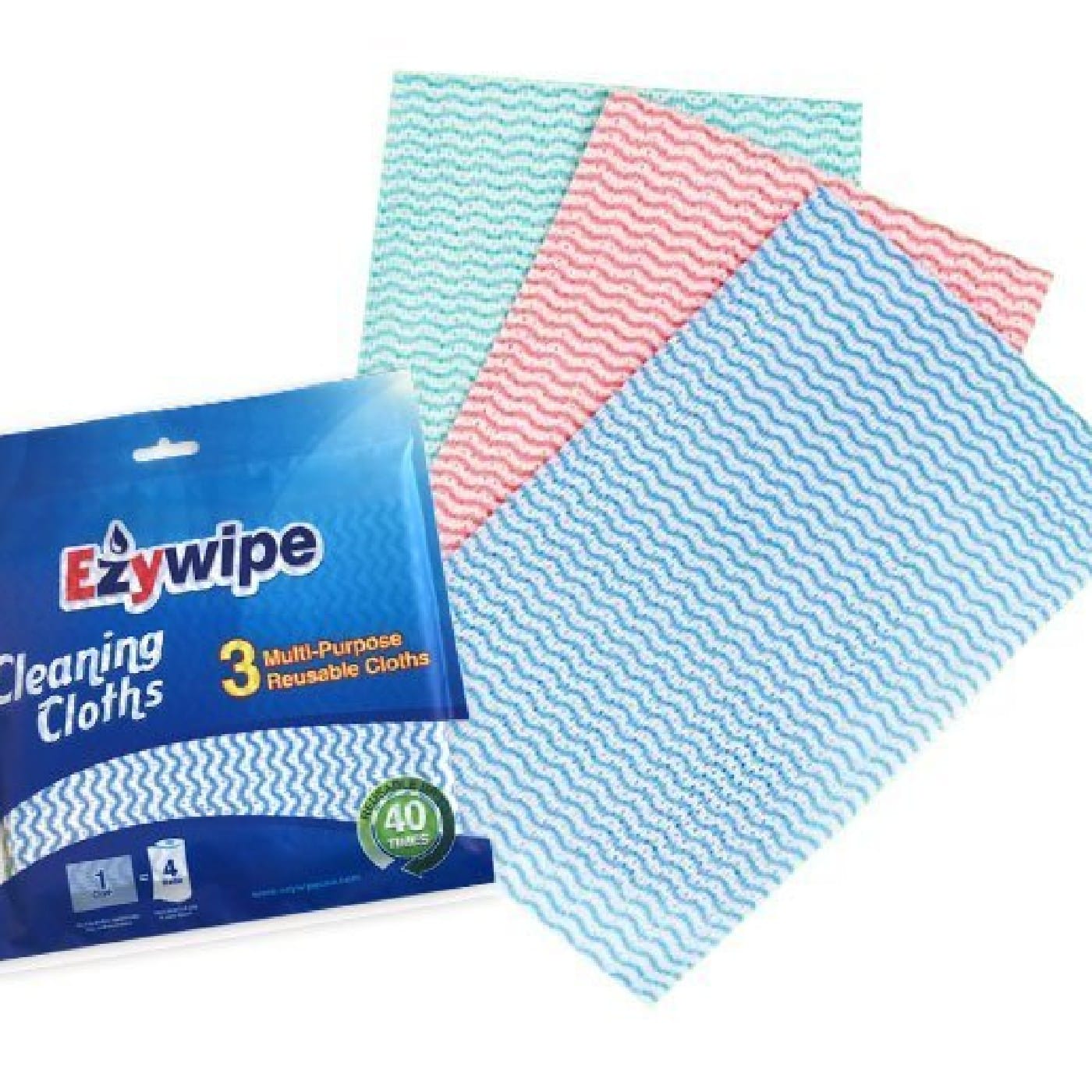 10 מארזים של 3 מטליות ניקוי טבעיות רב תכליתיות ומתכלות למטבח