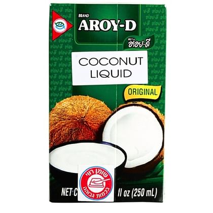 חלב קוקוס טבעי AROY-D